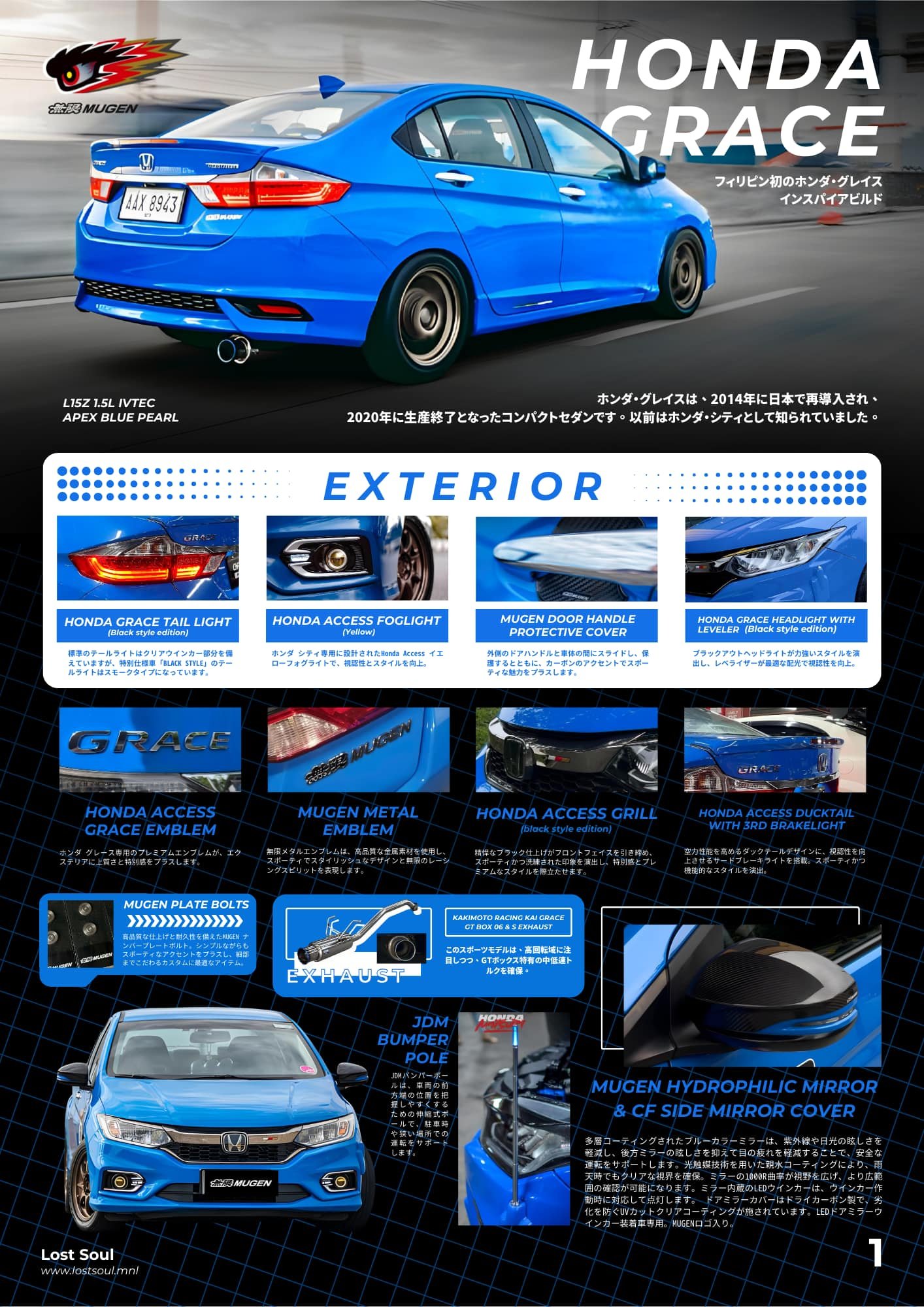 Honda Grace Build Photo 8